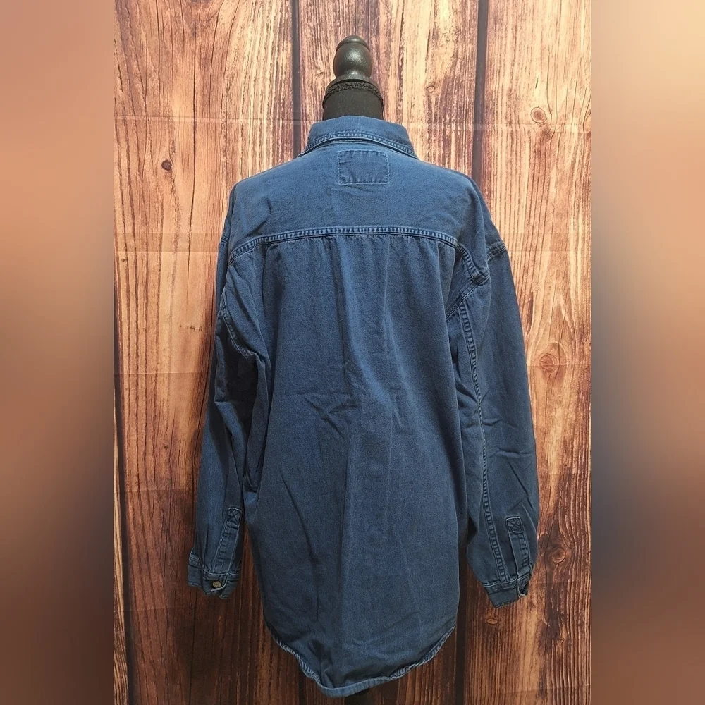Levi's Classic Denim Red Tag Vintage Button Up Mens Size Large.